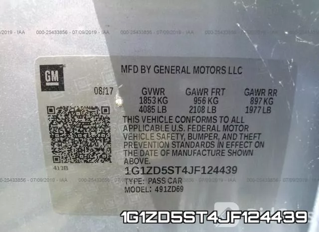 1G1ZD5ST4JF124439 фото 10
