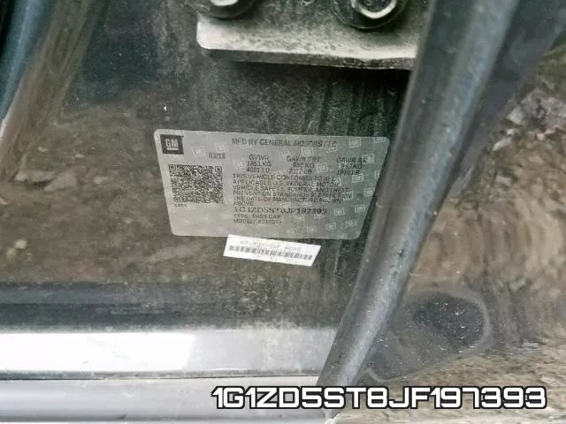1G1ZD5ST8JF197393 фото 2