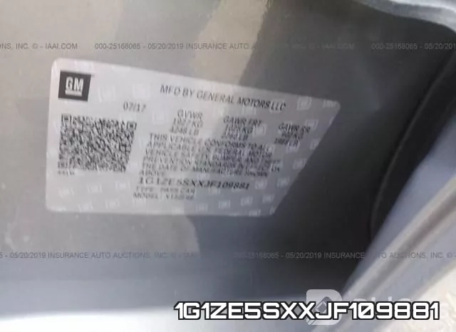 1G1ZE5SXXJF109881 фото 10