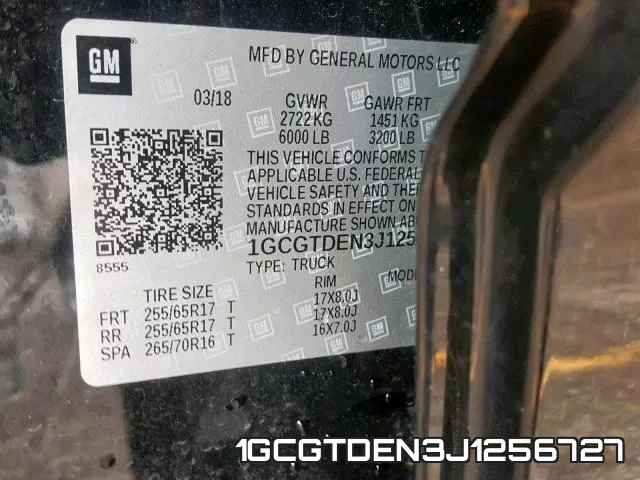 1GCGTDEN3J1256727 фото 2