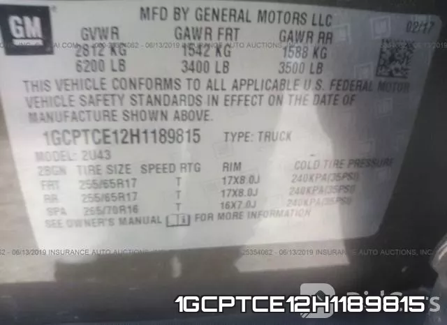 1GCPTCE12H1189815 фото 10