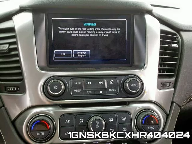 1GNSKBKCXHR404024 фото 10