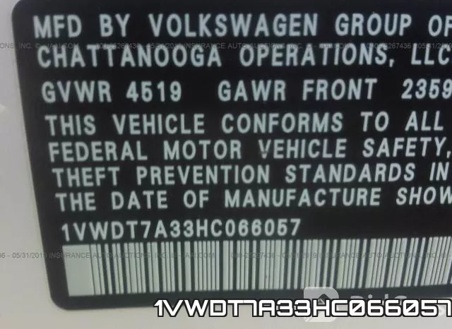 1VWDT7A33HC066057 фото 10