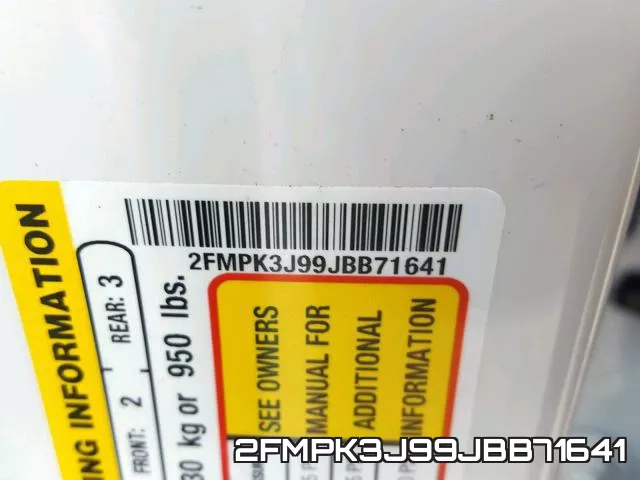 2FMPK3J99JBB71641 фото 2