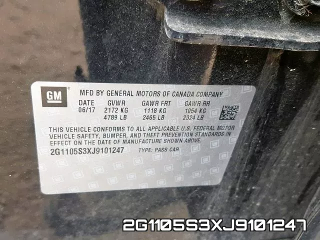 2G1105S3XJ9101247 фото 2