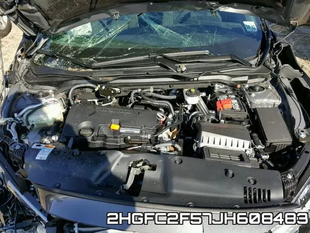 2HGFC2F57JH608483 фото 8