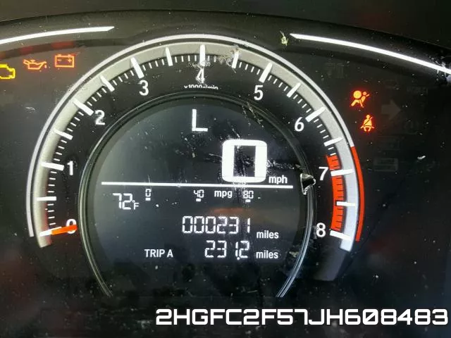 2HGFC2F57JH608483 фото 9