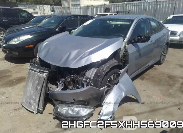 2HGFC2F5XHH569009 фото 3