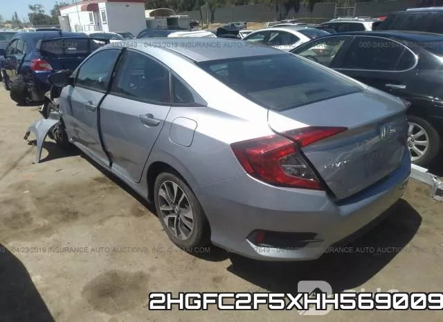 2HGFC2F5XHH569009 фото 4