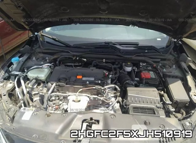 2HGFC2F5XJH510919 фото 2