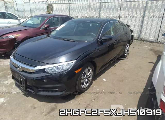 2HGFC2F5XJH510919 фото 3