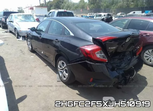 2HGFC2F5XJH510919 фото 4