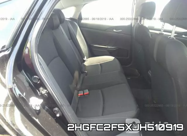 2HGFC2F5XJH510919 фото 9