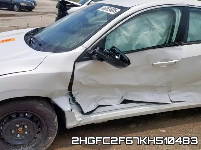 2HGFC2F67KH510483 фото 2