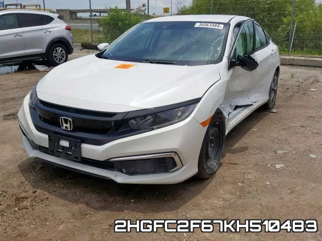2HGFC2F67KH510483 фото 3
