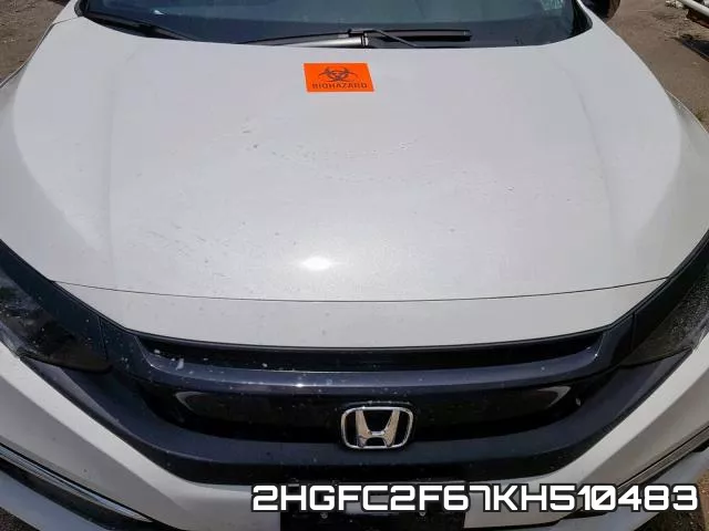 2HGFC2F67KH510483 фото 8