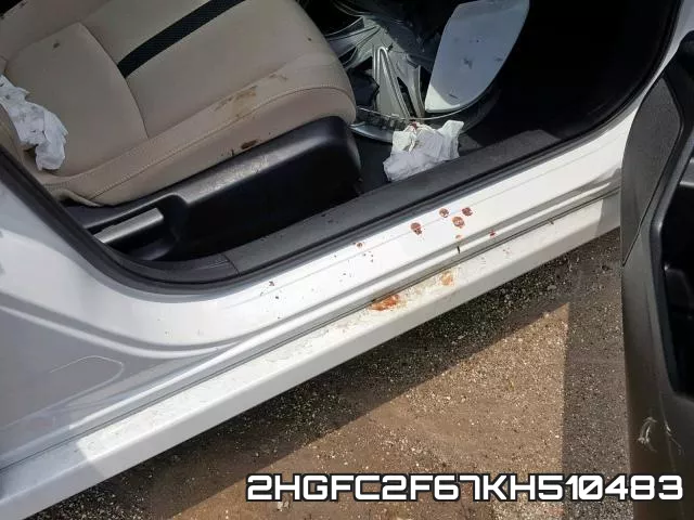 2HGFC2F67KH510483 фото 10