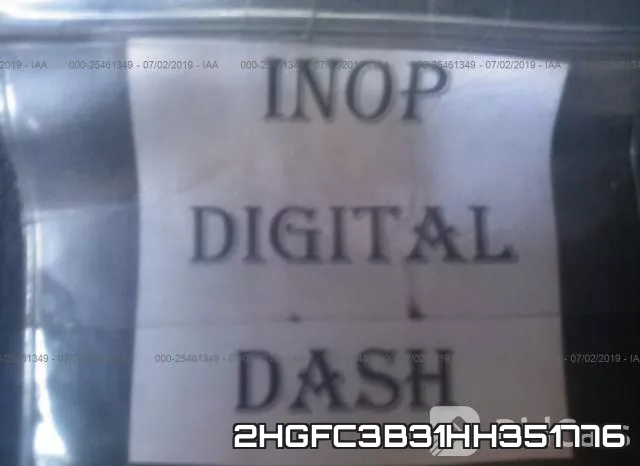 2HGFC3B31HH351776 фото 8