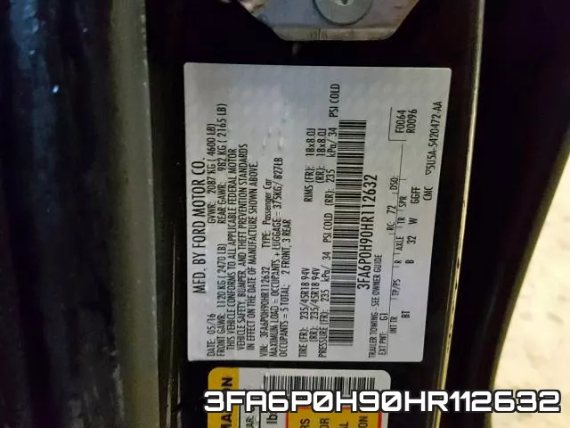 3FA6P0H90HR112632 фото 2