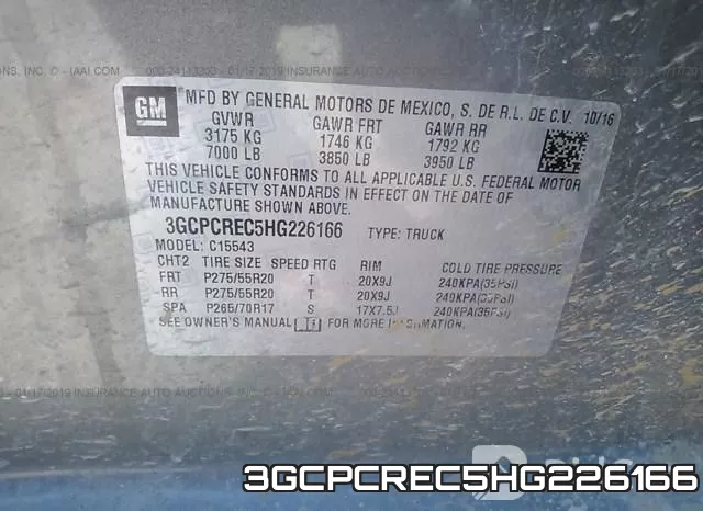 3GCPCREC5HG226166 фото 10