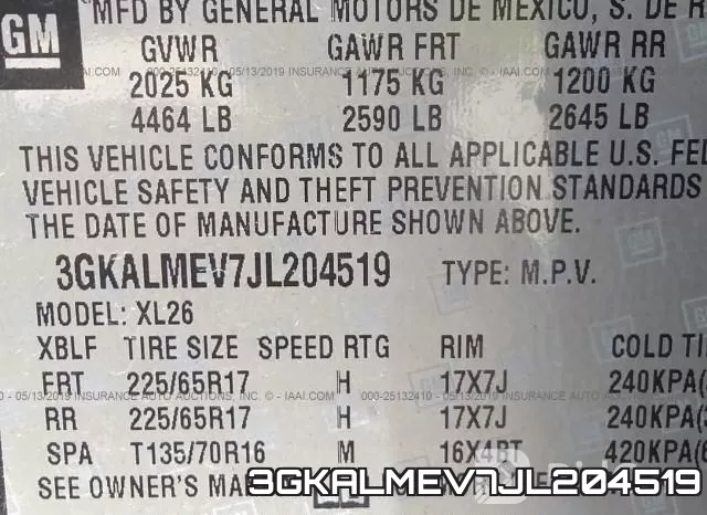 3GKALMEV7JL204519 фото 10
