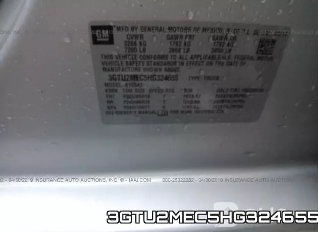 3GTU2MEC5HG324655 фото 10