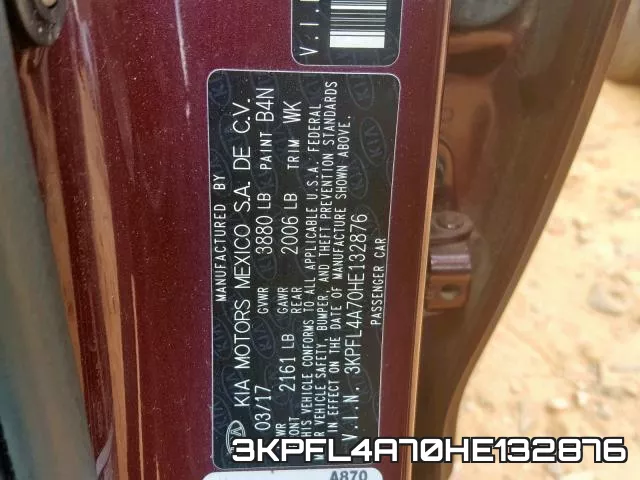 3KPFL4A70HE132876 фото 2