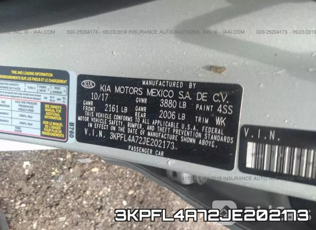 3KPFL4A72JE202173 фото 10