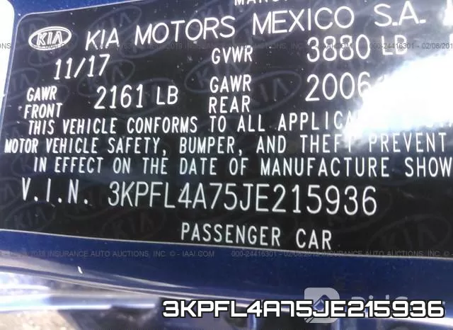 3KPFL4A75JE215936 фото 10
