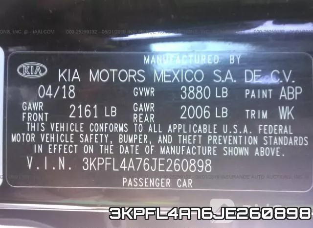 3KPFL4A76JE260898 фото 10
