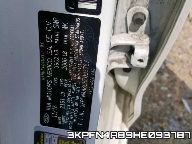 3KPFN4A89HE093787 фото 2