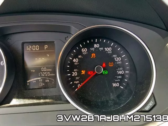 3VW2B7AJ8HM275138 фото 9