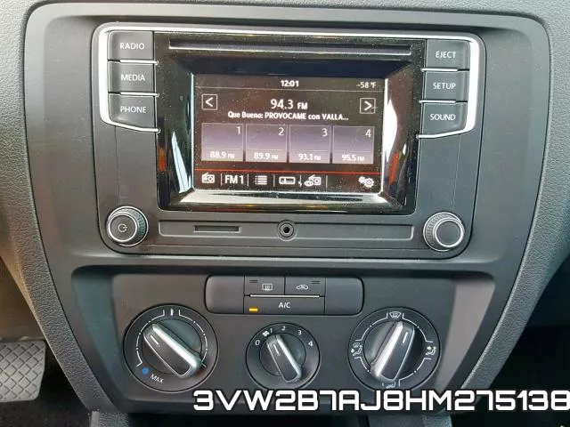 3VW2B7AJ8HM275138 фото 10