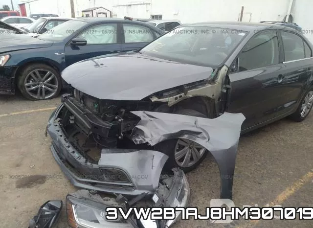 3VW2B7AJ8HM307019 фото 7