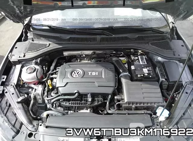 3VW6T7BU3KM176922 фото 2