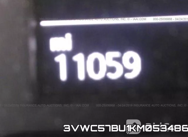 3VWC57BU1KM053486 фото 8