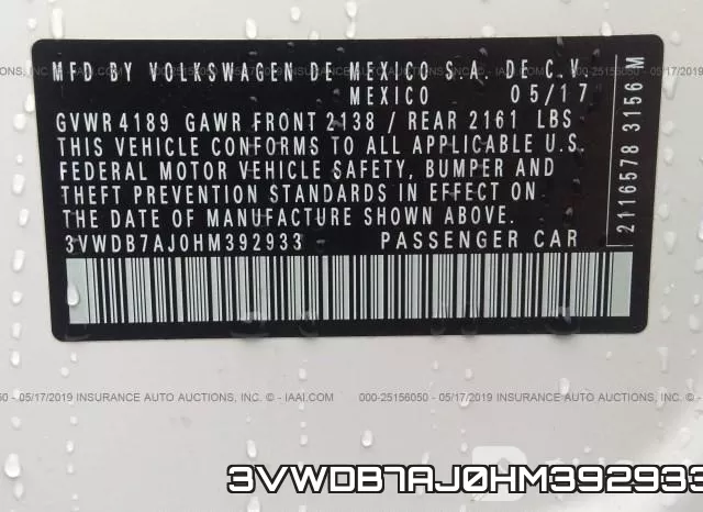 3VWDB7AJ0HM392933 фото 10