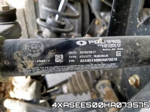 4XASEE500HA073575 фото 2