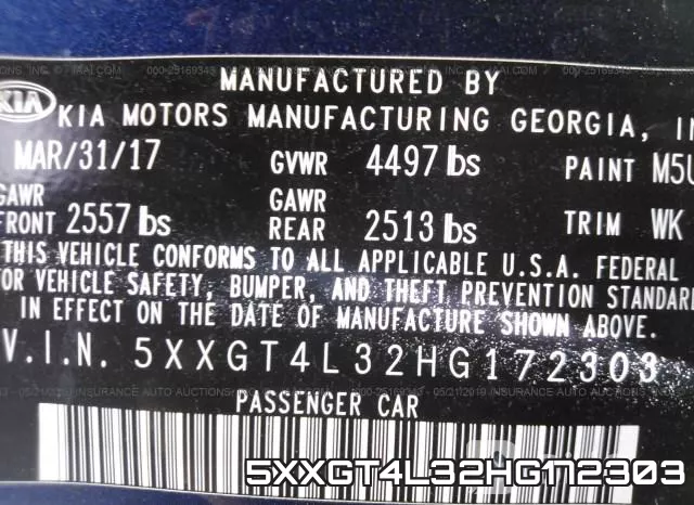 5XXGT4L32HG172303 фото 10