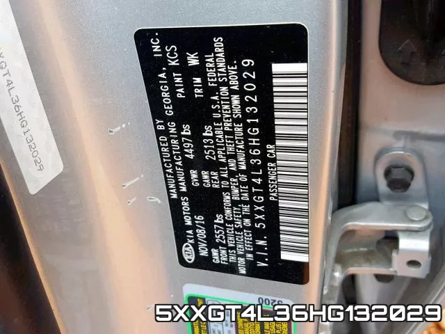 5XXGT4L36HG132029 фото 2