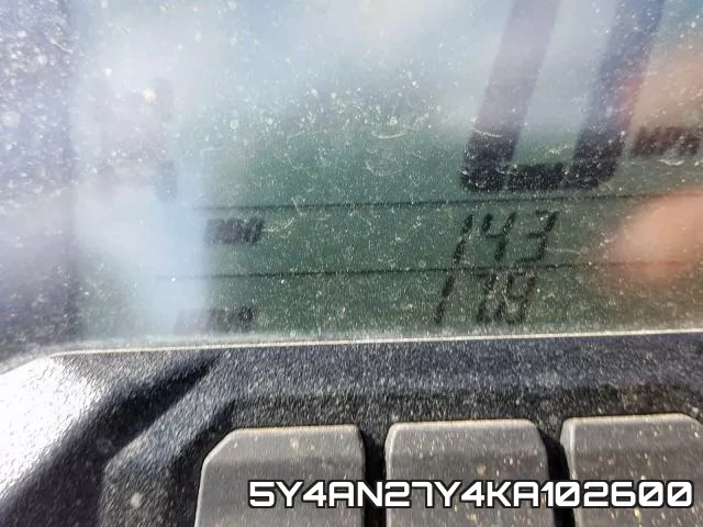 5Y4AN27Y4KA102600 фото 9