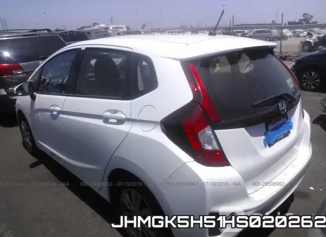 JHMGK5H51HS020262 фото 4