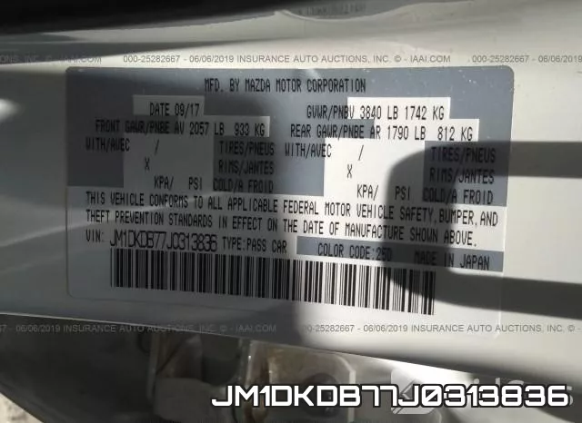 JM1DKDB77J0313836 фото 10
