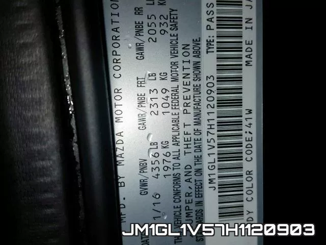 JM1GL1V57H1120903 фото 2
