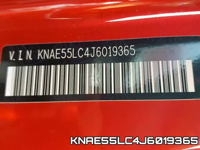 KNAE55LC4J6019365 фото 2