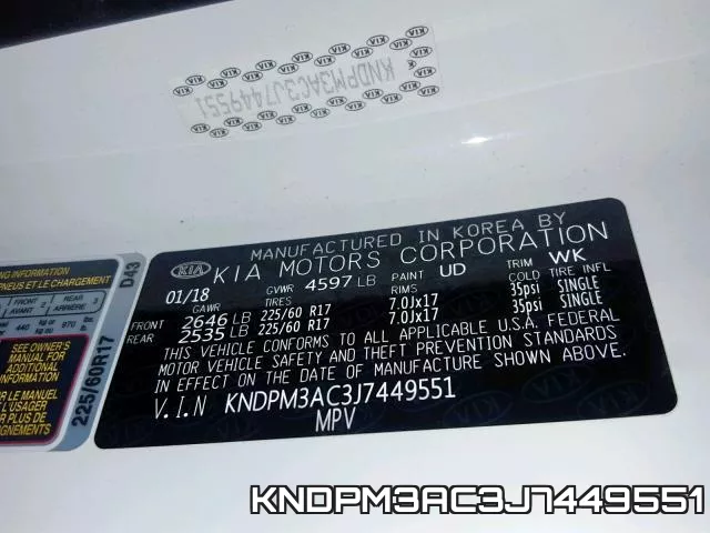 KNDPM3AC3J7449551 фото 2