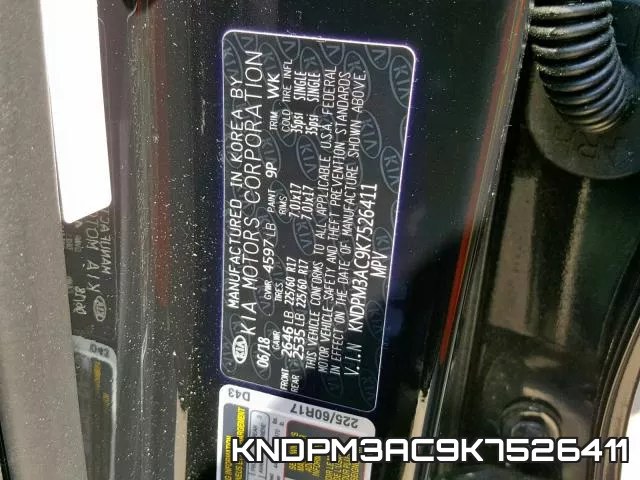KNDPM3AC9K7526411 фото 2