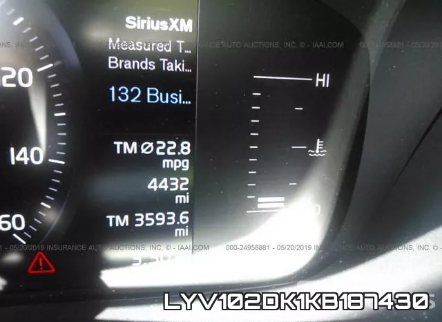 LYV102DK1KB187430 фото 8