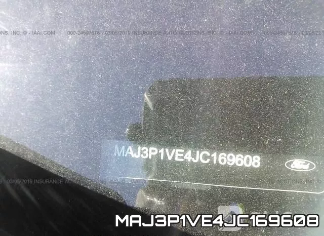 MAJ3P1VE4JC169608 фото 10