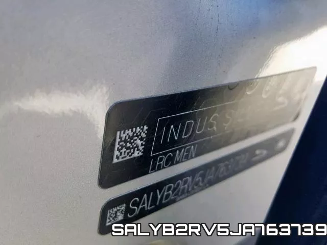 SALYB2RV5JA763739 фото 2
